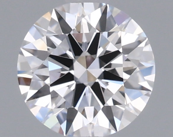 0.53 Carat Round Shaped, Excellent Cut, D Color, VS1 Clarity, IGI Certified Lab Grown Diamond