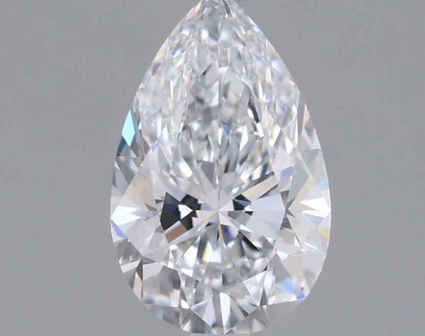 1.02 Carat Pear Shaped, Excellent Cut, D Color, VVS2 Clarity, IGI Certified Lab Grown Diamond