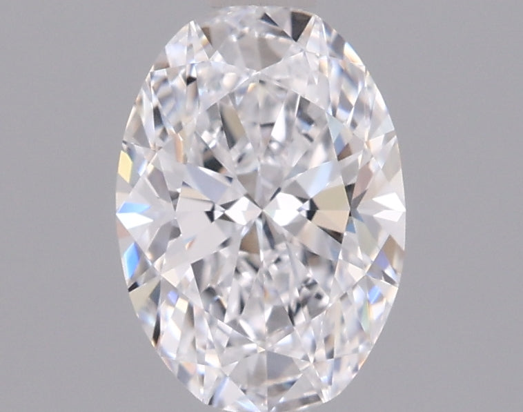 1.03 Carat Oval Shaped, Ideal Cut, D Color, FL Clarity, IGI Certified Lab Grown Diamond