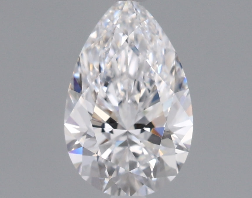 1.03 Carat Pear Shaped, Ideal Cut, D Color, VVS2 Clarity, IGI Certified Lab Grown Diamond