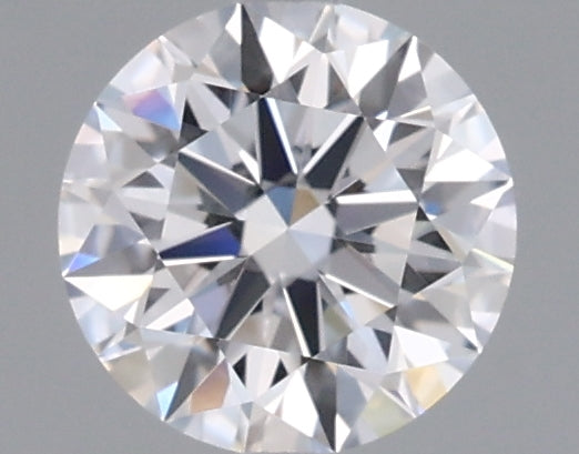 0.53 Carat Round Shaped, Ideal Cut, D Color, VVS2 Clarity, IGI Certified Lab Grown Diamond