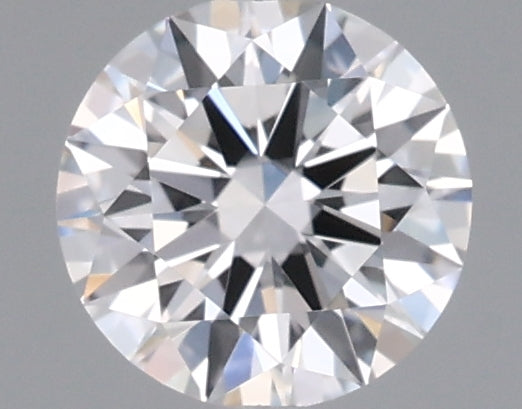 0.52 Carat Round Shaped, Excellent Cut, D Color, VVS2 Clarity, IGI Certified Lab Grown Diamond
