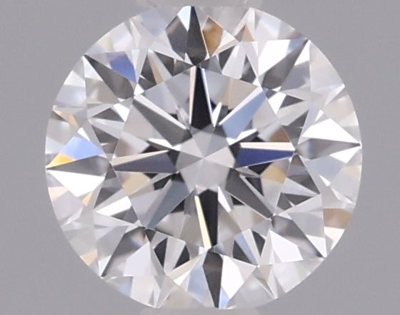 0.55 Carat Round Shaped, Excellent Cut, D Color, VS1 Clarity, IGI Certified Lab Grown Diamond