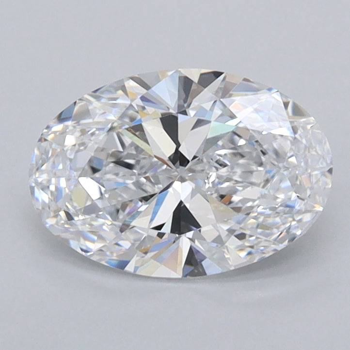 1.07 Carat Oval Shaped, Ideal Cut, D Color, VVS1 Clarity, IGI Certified Lab Grown Diamond