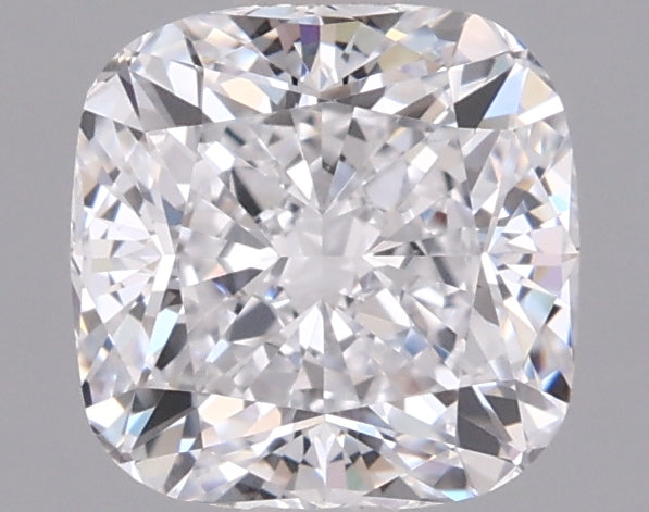 1.47 Carat Cushion Shaped, Ideal Cut, D Color, VVS2 Clarity, IGI Certified Lab Grown Diamond