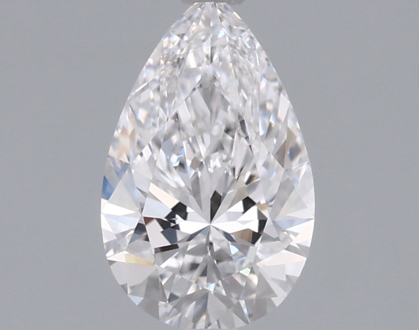 1.00 Carat Pear Shaped, Ideal Cut, D Color, VVS1 Clarity, IGI Certified Lab Grown Diamond