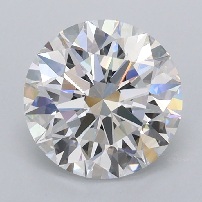 1.58 Carat Round Shaped, Ideal Cut, D Color, VVS1 Clarity, IGI Certified Lab Grown Diamond