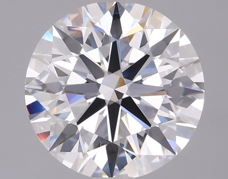 2.03 Carat Round Shaped, Ideal Cut, D Color, VVS1 Clarity, IGI Certified Lab Grown Diamond