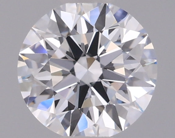 0.54 Carat Round Shaped, Ideal Cut, D Color, VVS2 Clarity, IGI Certified Lab Grown Diamond