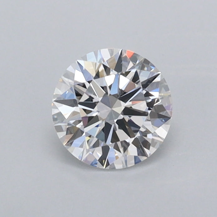 0.53 Carat Round Shaped, Ideal Cut, D Color, VVS2 Clarity, IGI Certified Lab Grown Diamond