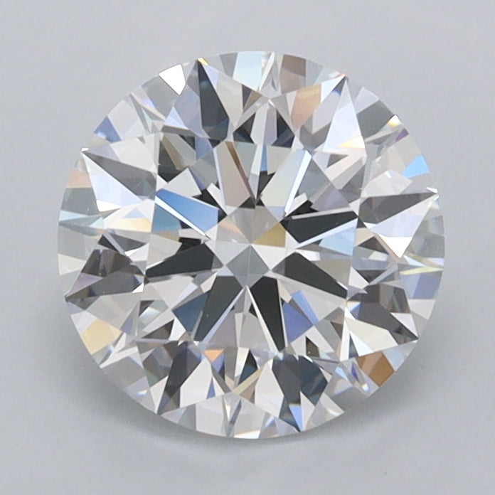 1.50 Carat Round Shaped, Ideal Cut, D Color, FL Clarity, IGI Certified Lab Grown Diamond