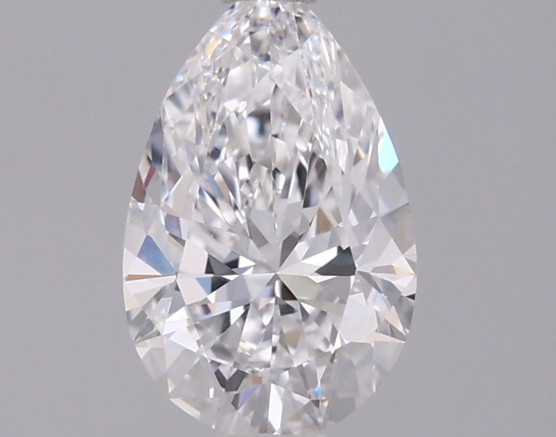 1.03 Carat Pear Shaped, Excellent Cut, D Color, VVS2 Clarity, IGI Certified Lab Grown Diamond