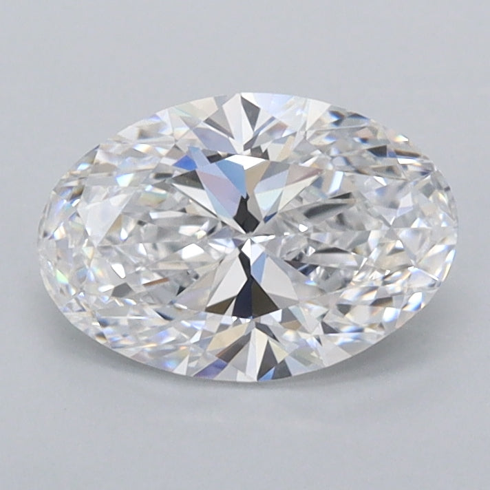 1.04 Carat Oval Shaped, Ideal Cut, D Color, IF Clarity, IGI Certified Lab Grown Diamond