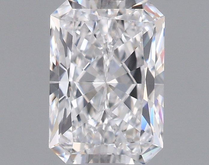 1.01 Carat Radiant Shaped, Ideal Cut, D Color, VVS2 Clarity, IGI Certified Lab Grown Diamond