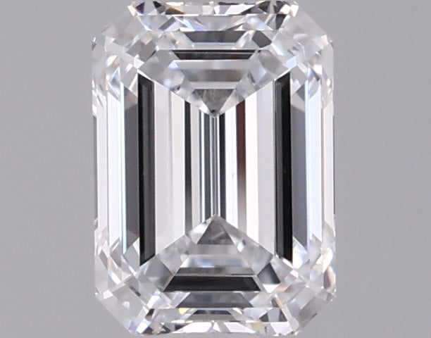 1.02 Carat Emerald Shaped, Ideal Cut, D Color, VVS1 Clarity, IGI Certified Lab Grown Diamond