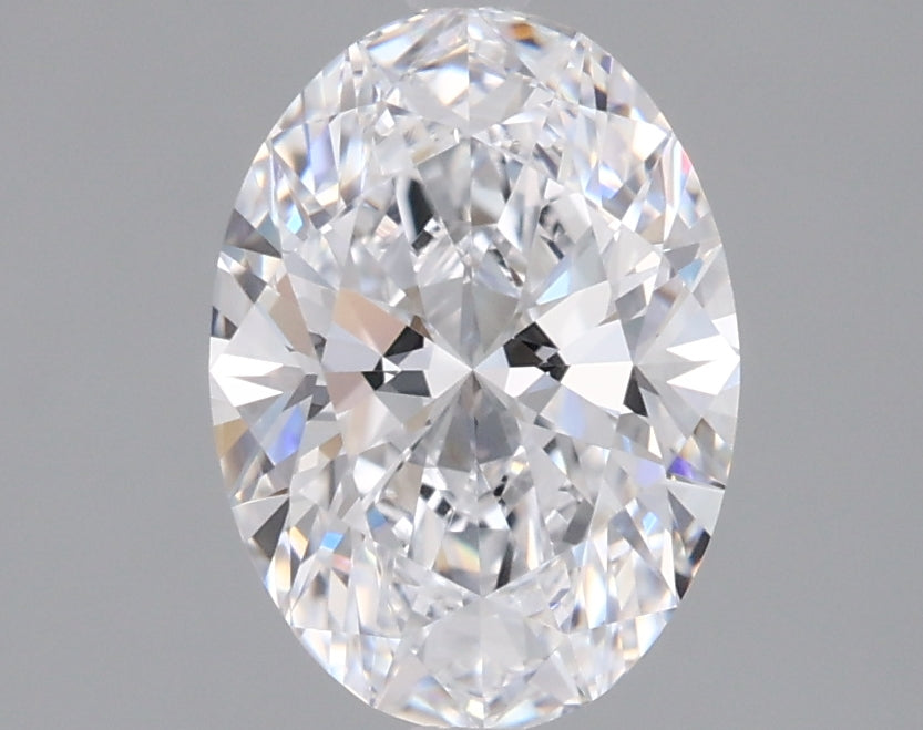 1.52 Carat Oval Shaped, Ideal Cut, D Color, VVS2 Clarity, IGI Certified Lab Grown Diamond