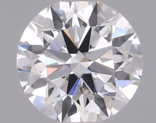 0.53 Carat Round Shaped, Ideal Cut, D Color, VVS1 Clarity, IGI Certified Lab Grown Diamond