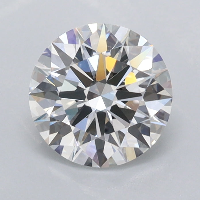 1.23 Carat Round Shaped, Excellent Cut, D Color, FL Clarity, IGI Certified Lab Grown Diamond