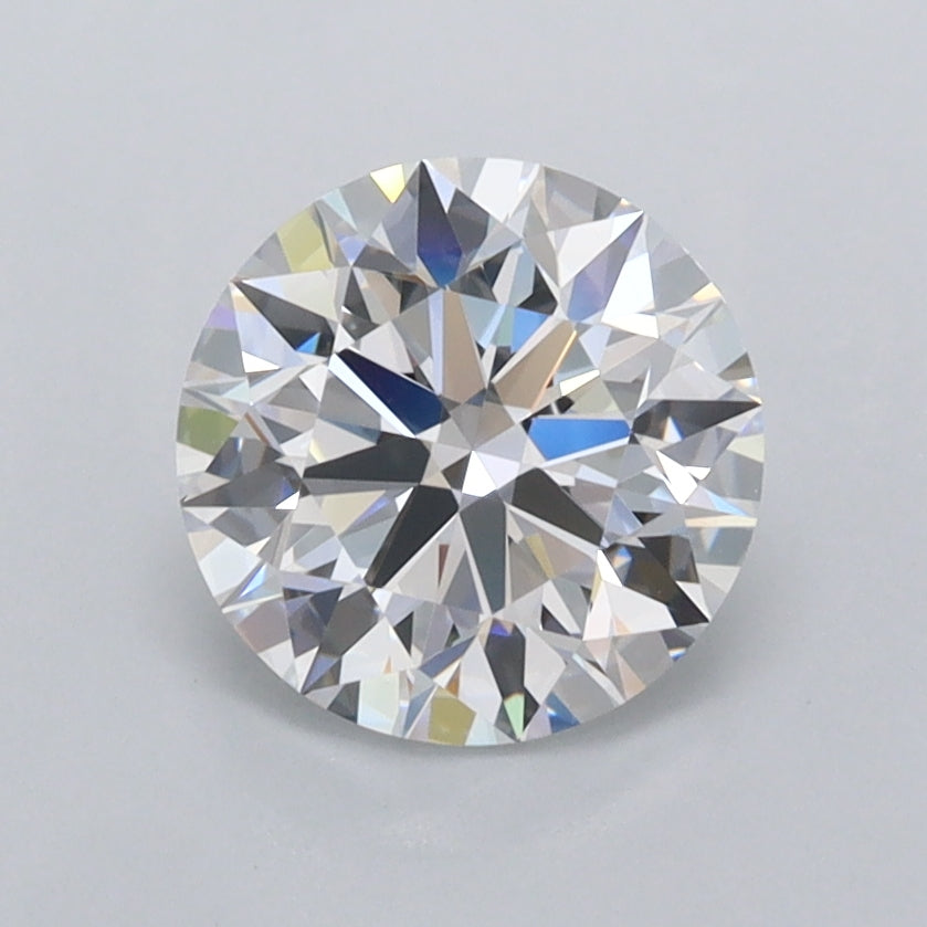 1.45 Carat Round Shaped, Ideal Cut, D Color, VVS1 Clarity, IGI Certified Lab Grown Diamond