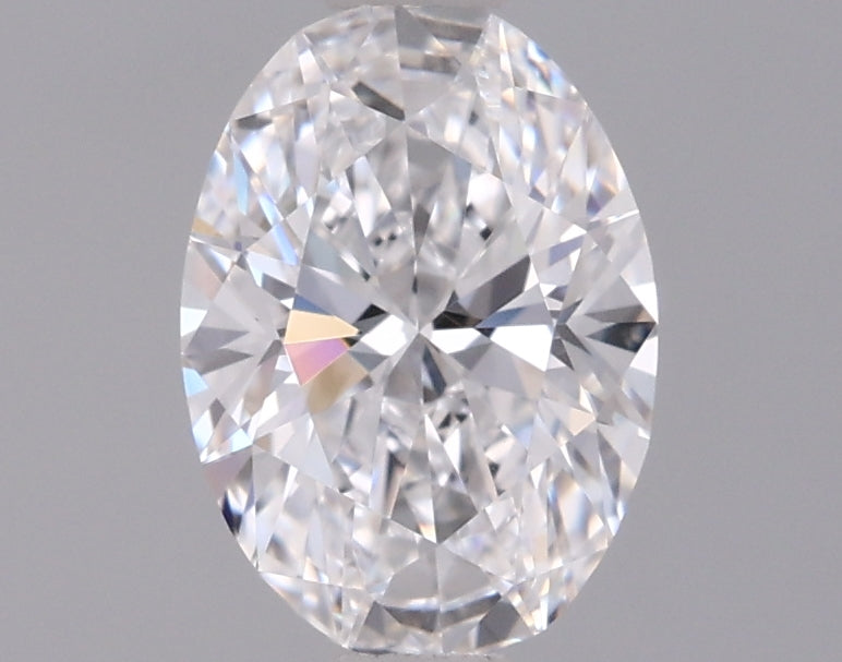 0.91 Carat Oval Shaped, Ideal Cut, D Color, VVS1 Clarity, IGI Certified Lab Grown Diamond
