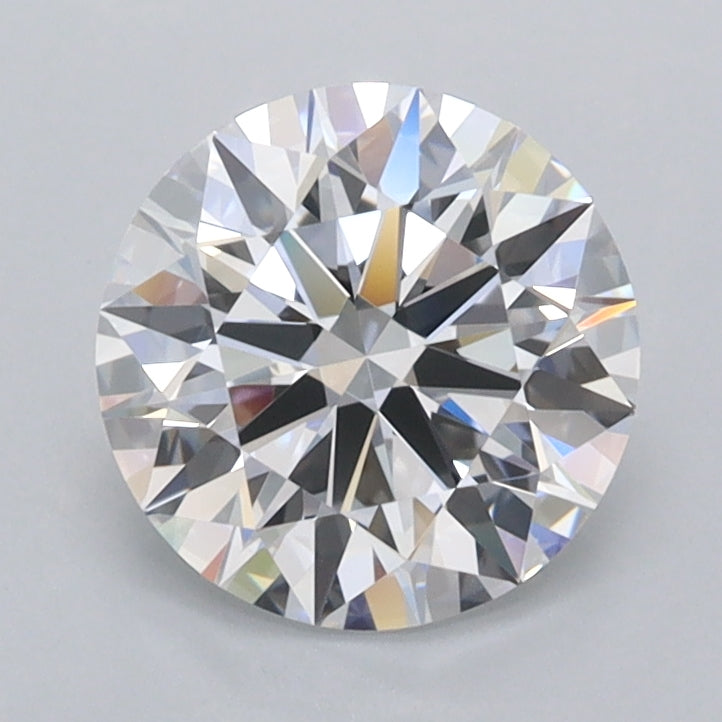 1.52 Carat Round Shaped, Ideal Cut, D Color, FL Clarity, IGI Certified Lab Grown Diamond