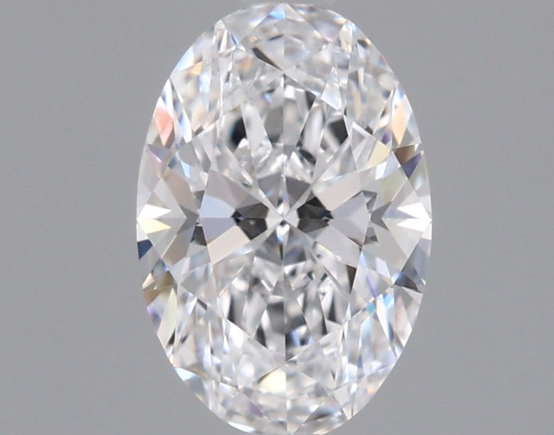 0.90 Carat Oval Shaped, Ideal Cut, D Color, VVS1 Clarity, IGI Certified Lab Grown Diamond