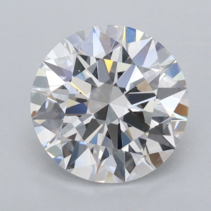 1.30 Carat Round Shaped, Excellent Cut, D Color, FL Clarity, IGI Certified Lab Grown Diamond