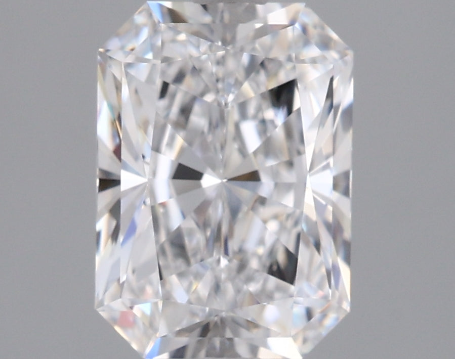 1.92 Carat Radiant Shaped, Ideal Cut, D Color, VVS1 Clarity, IGI Certified Lab Grown Diamond