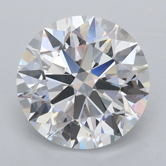 1.67 Carat Round Shaped, Ideal Cut, D Color, FL Clarity, IGI Certified Lab Grown Diamond