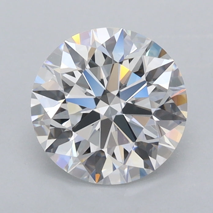 1.29 Carat Round Shaped, Ideal Cut, D Color, FL Clarity, IGI Certified Lab Grown Diamond