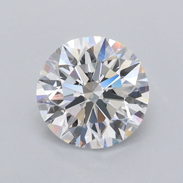 0.74 Carat Round Shaped, Ideal Cut, D Color, IF Clarity, IGI Certified Lab Grown Diamond