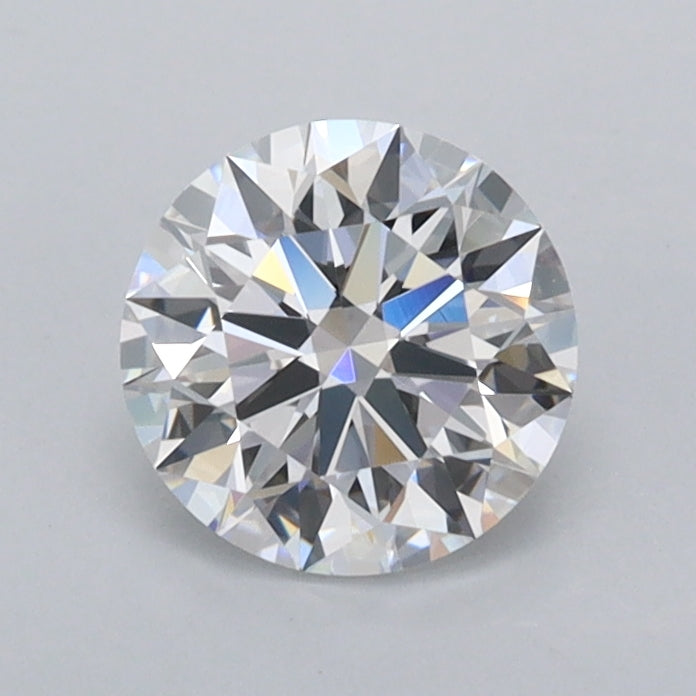 0.90 Carat Round Shaped, Ideal Cut, D Color, IF Clarity, IGI Certified Lab Grown Diamond