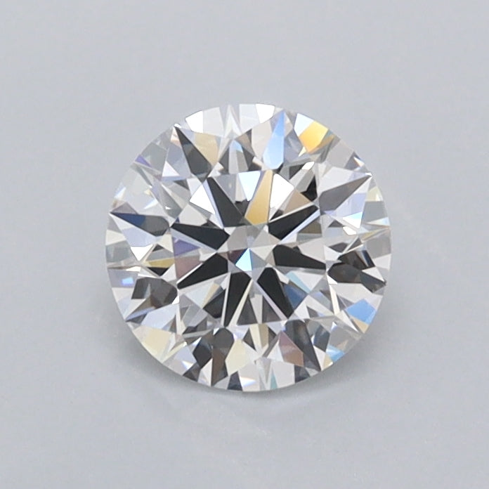 0.63 Carat Round Shaped, Ideal Cut, D Color, IF Clarity, IGI Certified Lab Grown Diamond