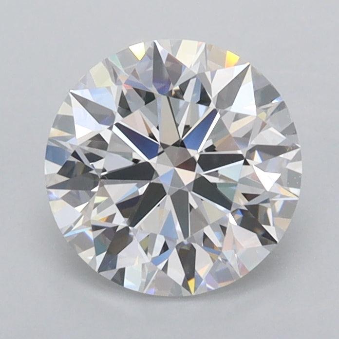 1.39 Carat Round Shaped, Ideal Cut, D Color, FL Clarity, IGI Certified Lab Grown Diamond