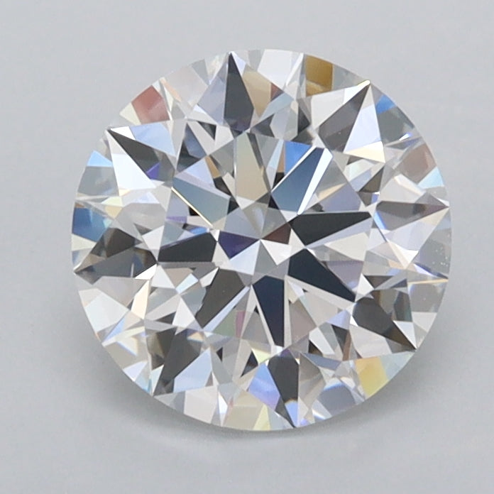 1.46 Carat Round Shaped, Ideal Cut, D Color, FL Clarity, IGI Certified Lab Grown Diamond