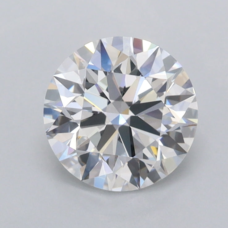 1.19 Carat Round Shaped, Ideal Cut, D Color, FL Clarity, IGI Certified Lab Grown Diamond