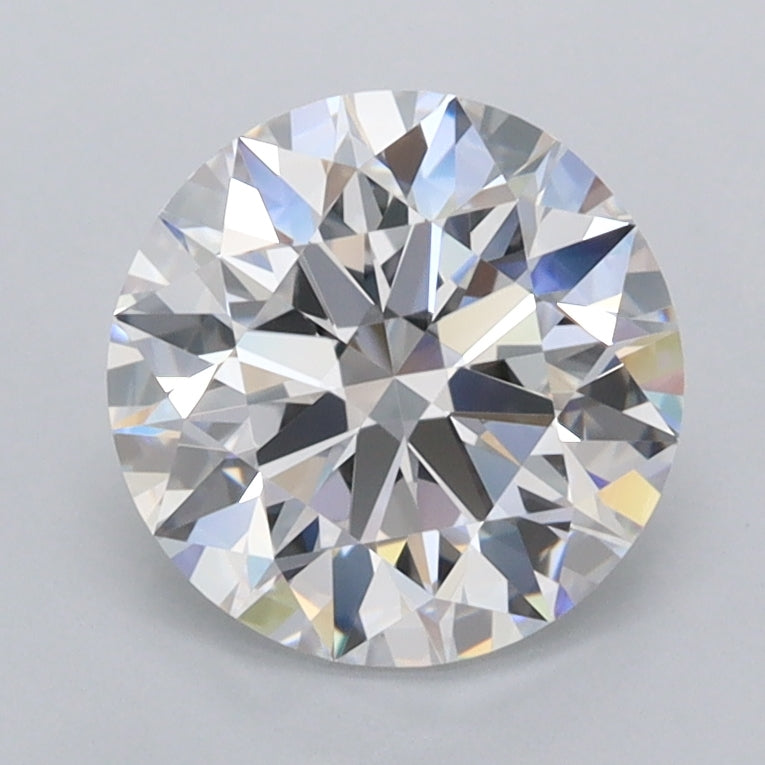 1.82 Carat Round Shaped, Ideal Cut, D Color, FL Clarity, IGI Certified Lab Grown Diamond