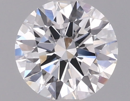 0.57 Carat Round Shaped, Ideal Cut, D Color, VVS2 Clarity, IGI Certified Lab Grown Diamond