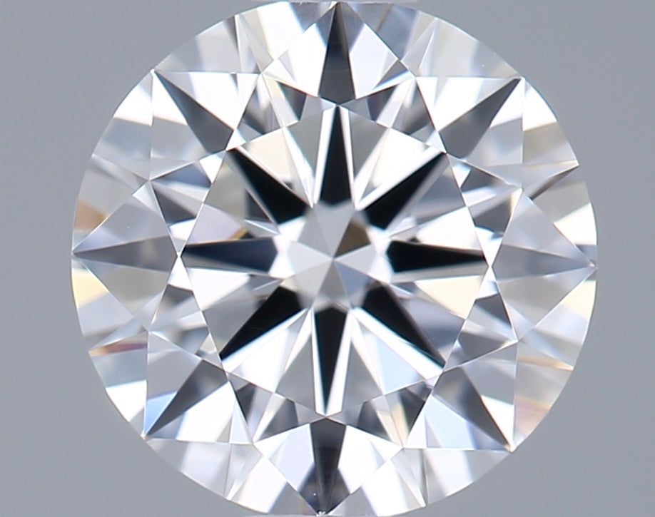 0.67 Carat Round Shaped, Ideal Cut, D Color, VVS2 Clarity, IGI Certified Lab Grown Diamond