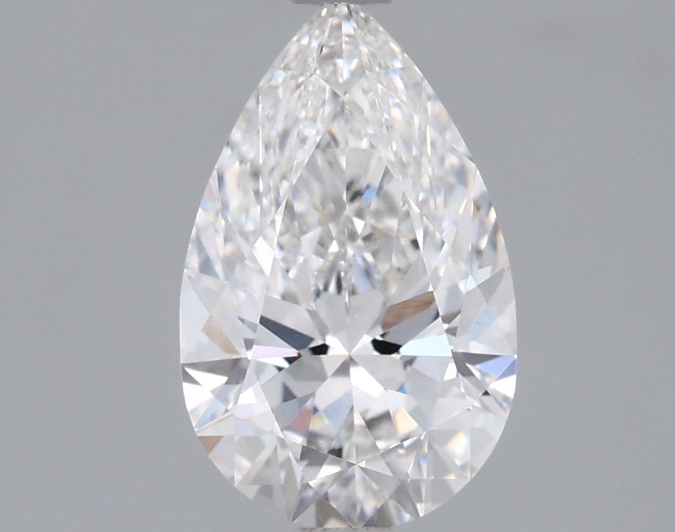 1.53 Carat Pear Shaped, Ideal Cut, E Color, VVS1 Clarity, IGI Certified Lab Grown Diamond