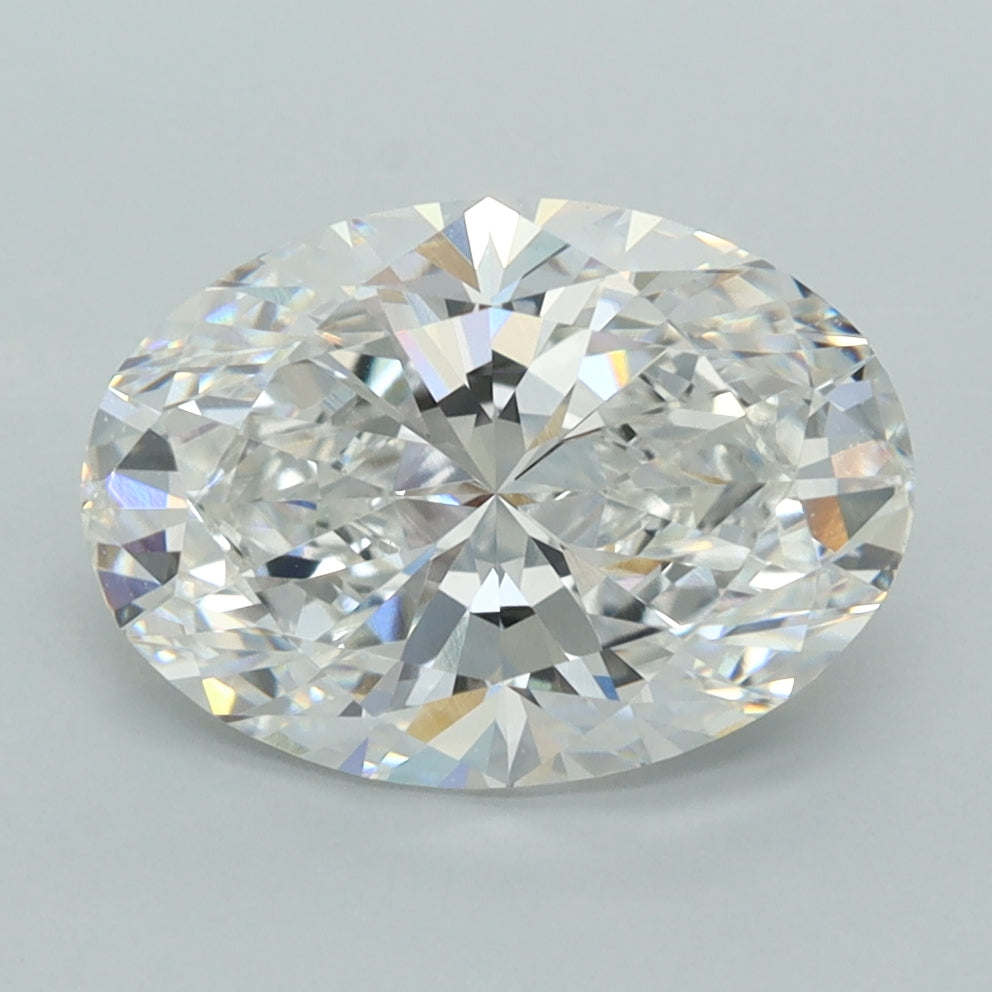 3.02 Carat Oval Shaped, Excellent Cut, E Color, IF Clarity, IGI Certified Lab Grown Diamond