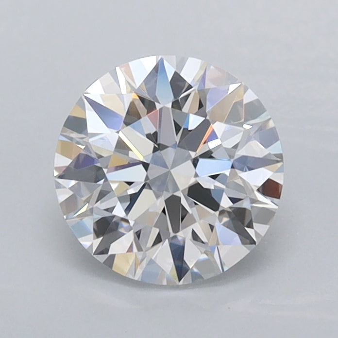 0.96 Carat Round Shaped, Excellent Cut, D Color, VVS2 Clarity, IGI Certified Lab Grown Diamond