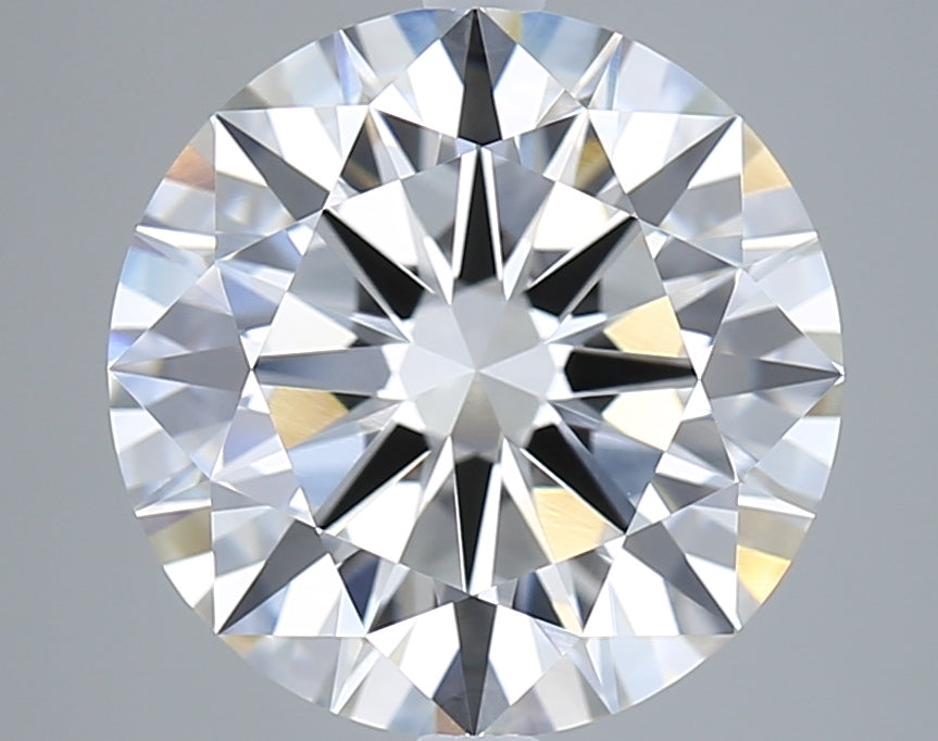 5.02 Carat Round Shaped, Ideal Cut, F Color, VVS1 Clarity, IGI Certified Lab Grown Diamond