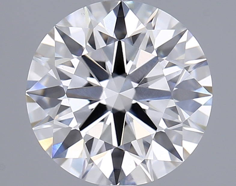 2.54 Carat Round Shaped, Ideal Cut, D Color, VVS2 Clarity, IGI Certified Lab Grown Diamond