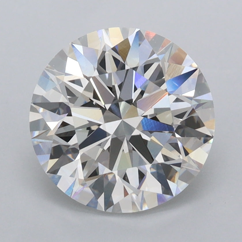 2.54 Carat Round Shaped, Ideal Cut, E Color, VVS1 Clarity, IGI Certified Lab Grown Diamond