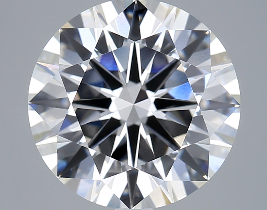 5.02 Carat Round Shaped, Excellent Cut, F Color, VVS1 Clarity, IGI Certified Lab Grown Diamond