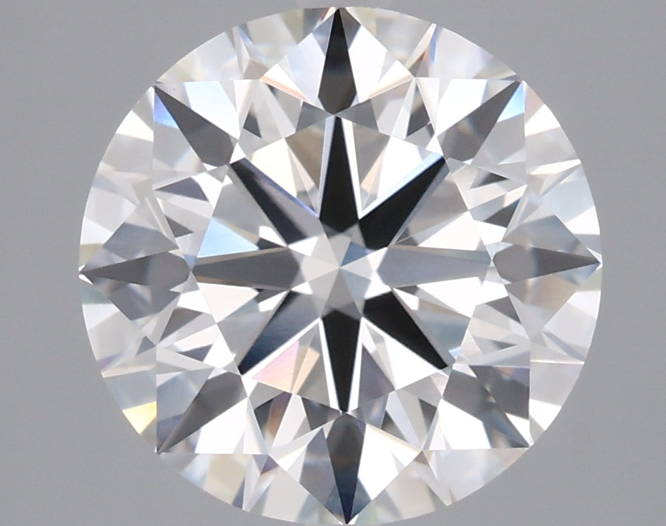 4.01 Carat Round Shaped, Ideal Cut, F Color, VVS2 Clarity, IGI Certified Lab Grown Diamond