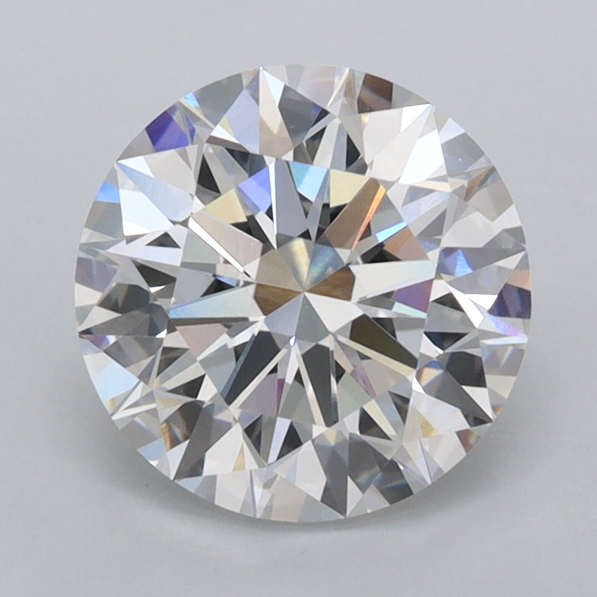 2.53 Carat Round Shaped, Ideal Cut, E Color, VVS1 Clarity, IGI Certified Lab Grown Diamond