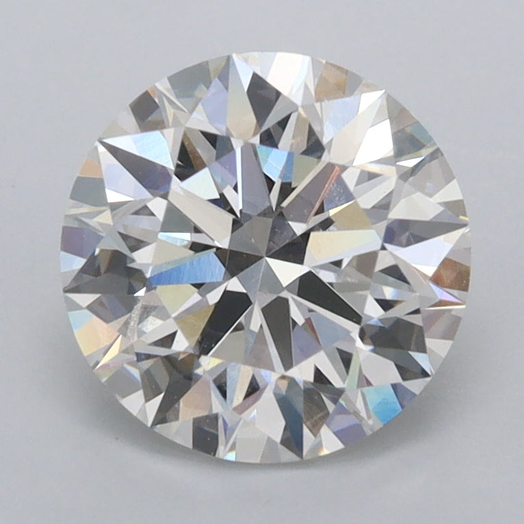 2.06 Carat Round Shaped, Ideal Cut, F Color, VVS1 Clarity, IGI Certified Lab Grown Diamond