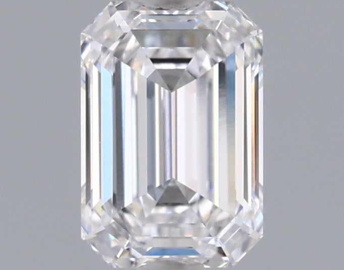 1.02 Carat Emerald Shaped, Ideal Cut, D Color, VVS1 Clarity, IGI Certified Lab Grown Diamond